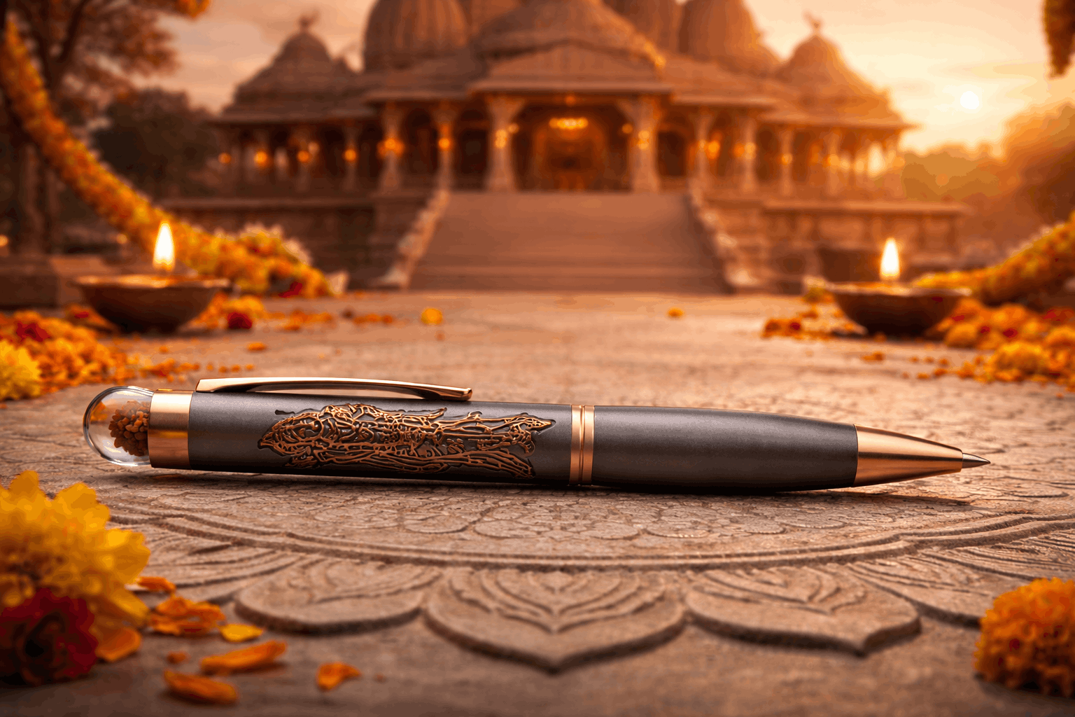 SHRI RAM EMBOSE METAL PEN